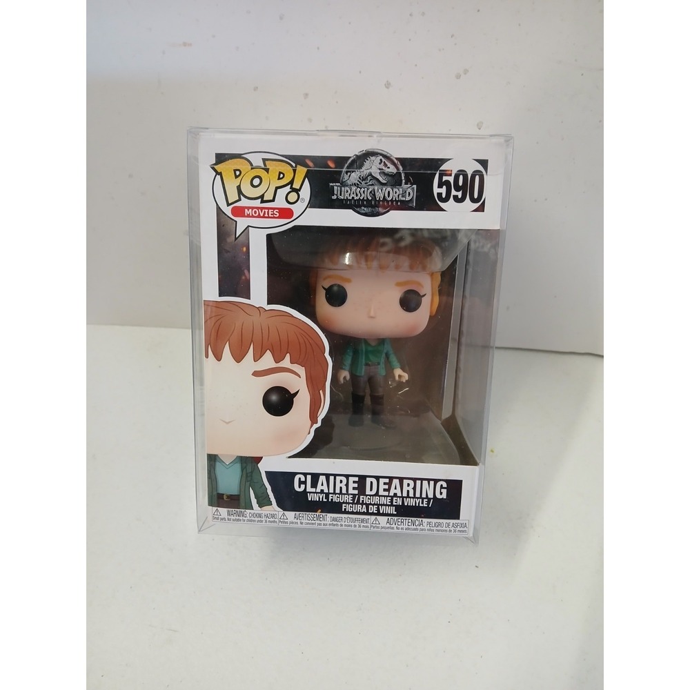 Funko POP! Vinyl Figure‎ #590 Claire Dearing Jurassic World W/ Protector